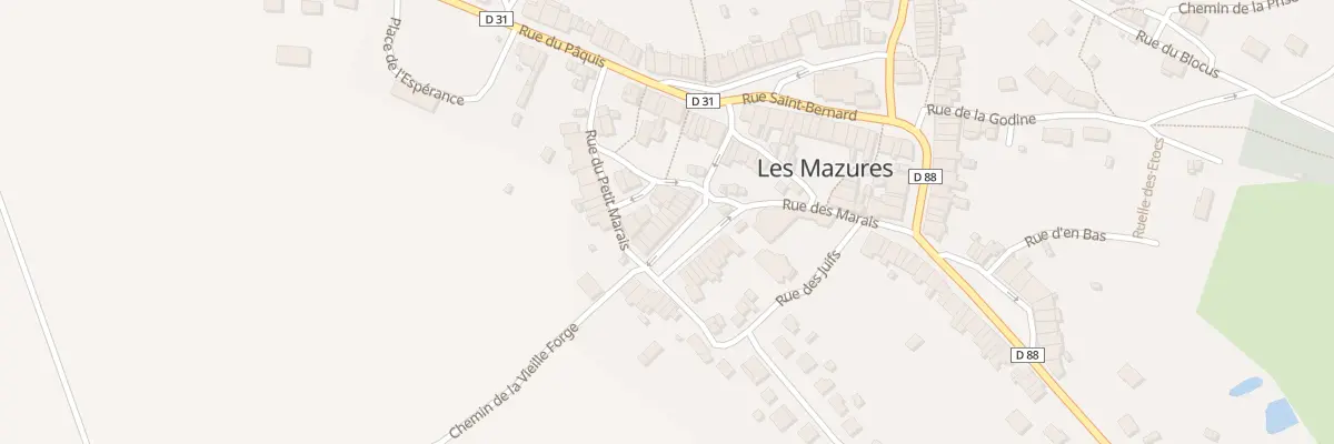 Plan du 4 Pl du Grand Marais aux Mazures