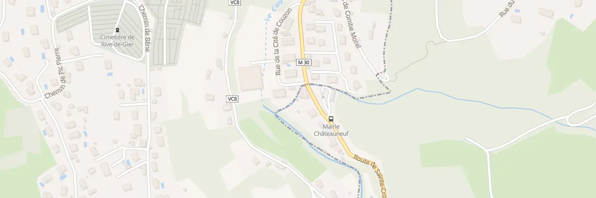 Plan du 1 Rte de Sainte Croix à Châteauneuf