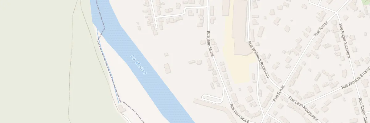 Plan du 1300A Rue Jean Macé à Revin