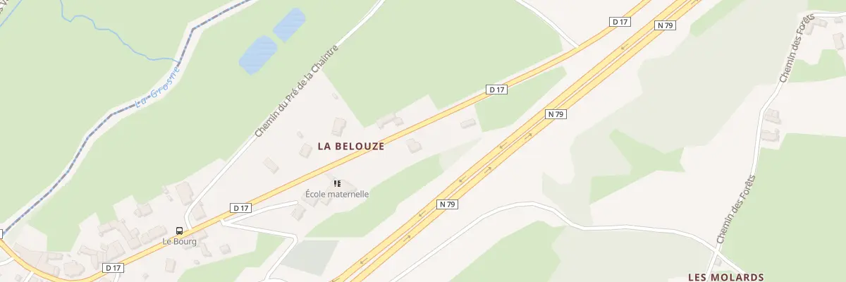 Plan du 5118 Les Reposus à Sainte-Cécile