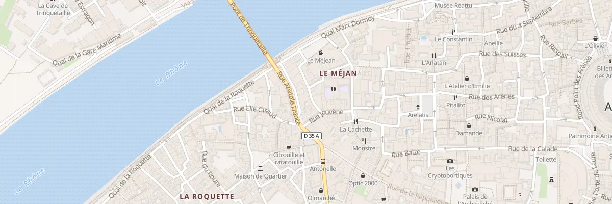 Plan du 15 Rue du Pont à Arles