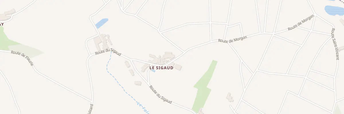 Plan du 123 Rte de Morgon à Saint-Étienne-la-Varenne