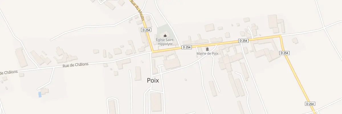 Plan du 4 Rue de Verdun à Poix