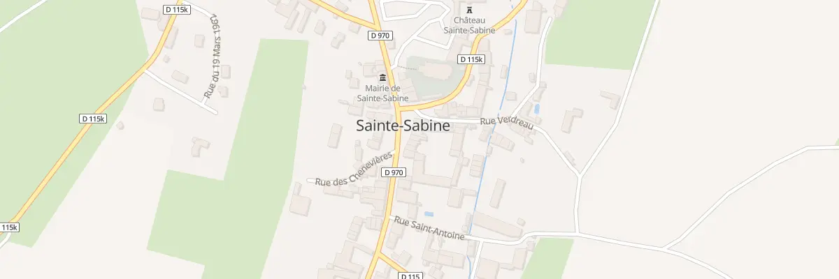Plan du 5 Pl de Lassey à Sainte-Sabine