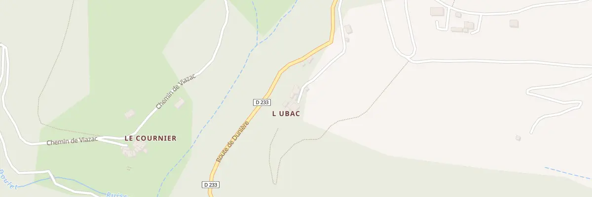 Plan du 5267 L’Ubac à Saint-Michel-de-Chabrillanoux