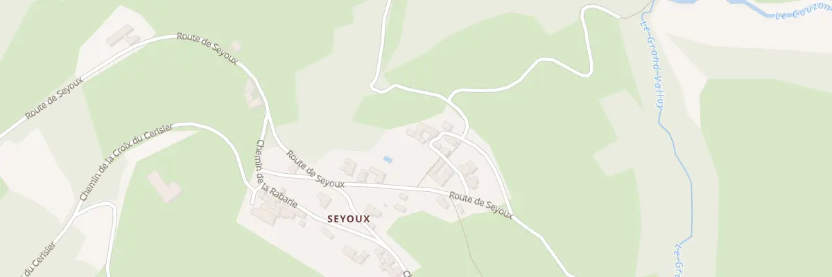 Plan du 2362 Rte de Seyoux à Sainte-Croix-en-Jarez