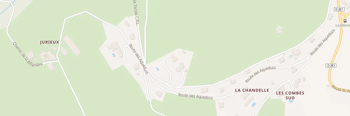 Plan du 75 Jurieux à Chabanière