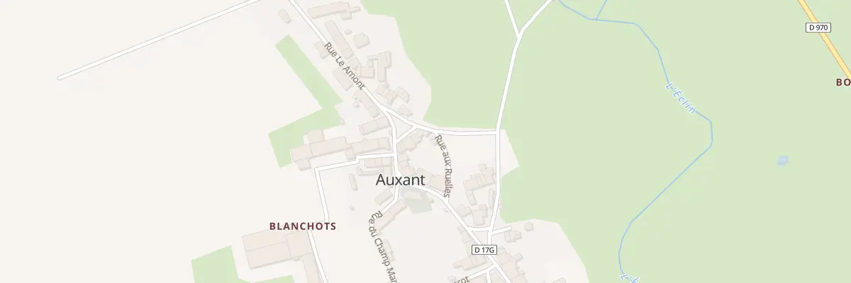 Plan du 10 Rue Amont à Auxant