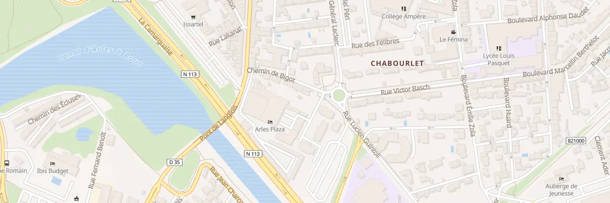Plan du 18 Che de Bigot à Arles