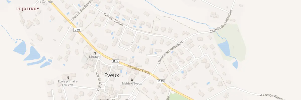 Plan du 28 All du Puits à Éveux