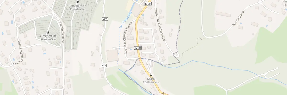 Plan du 23P Rue Vallée de Couzon à Rive-de-Gier