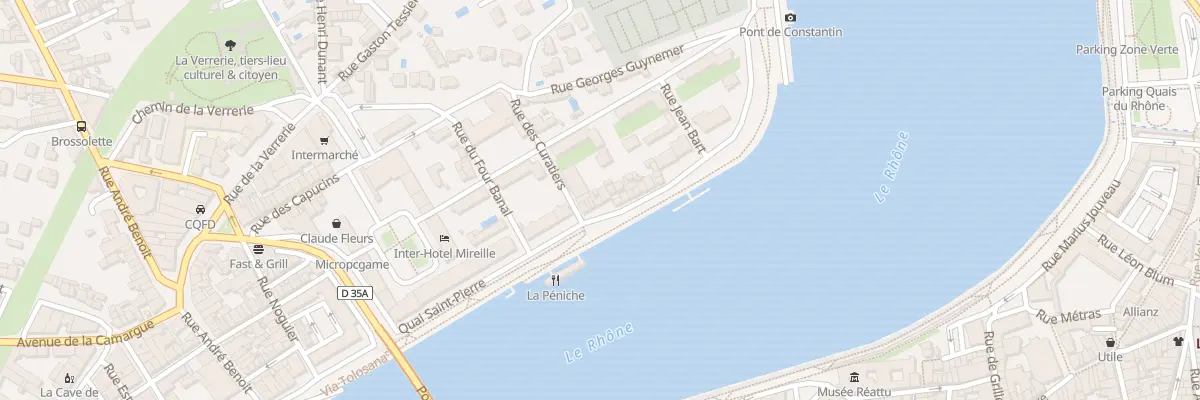 Plan du 28 Quai Saint-Pierre à Arles