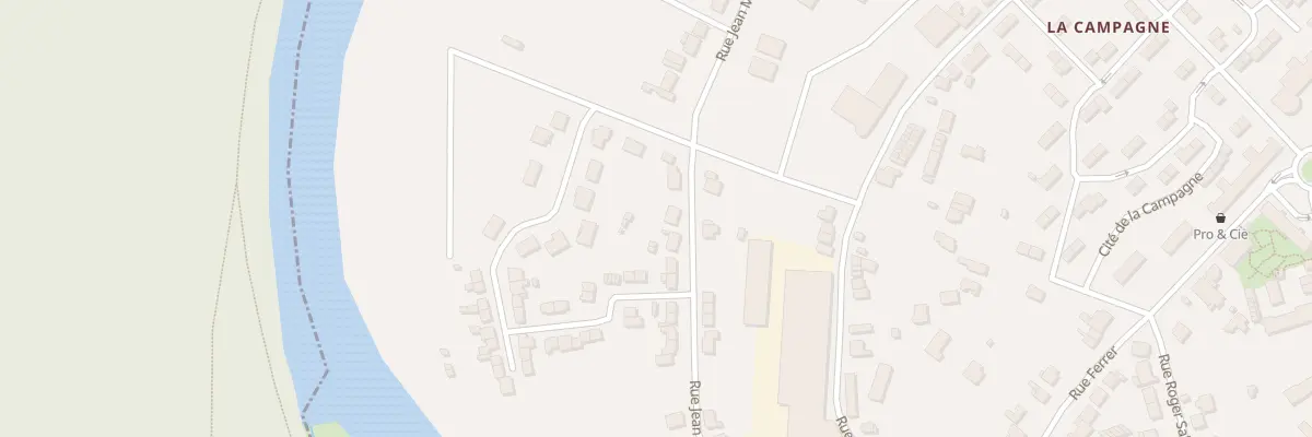 Plan du 1122 Rue Jean Macé à Revin