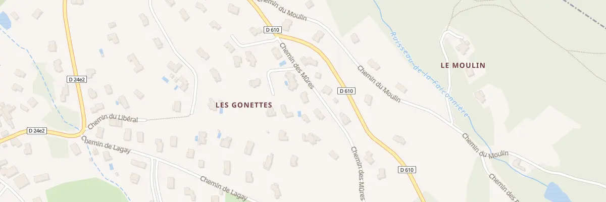 Plan du 17 Che des Mûres à Saint-Pierre-la-Palud
