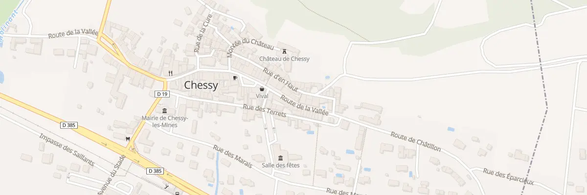 Plan du 5082 Rte de la Vallée à Chessy