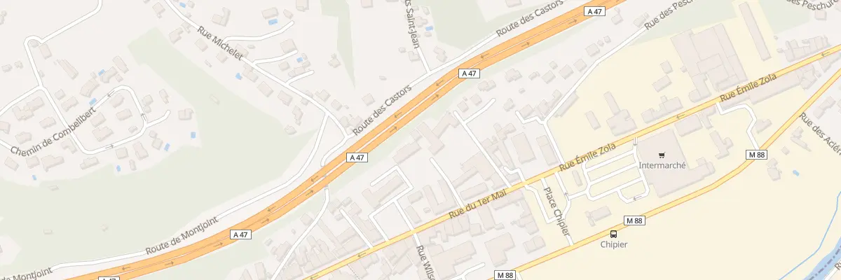 Plan du 5A Rue du Premier Mai à Rive-de-Gier
