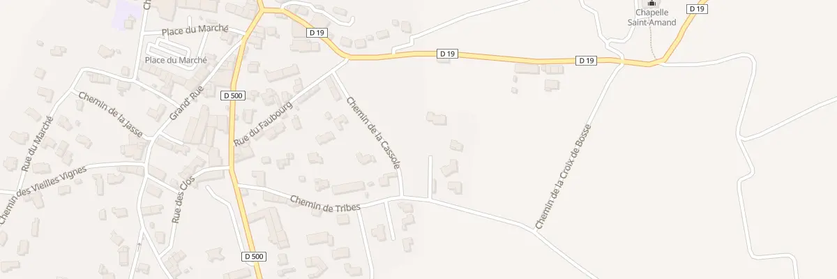 Plan du 5 Che de la Cassole à Théziers