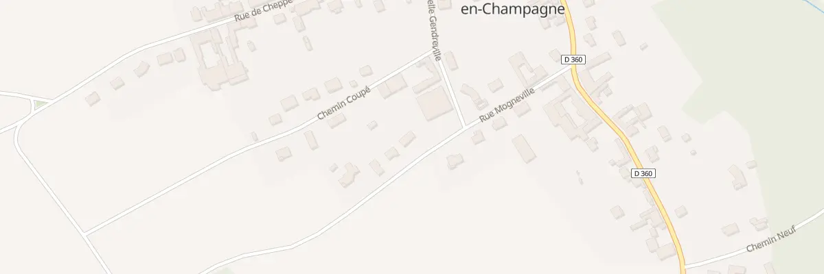 Plan du 15 Rue Mogneville à Saint-Lumier-en-Champagne