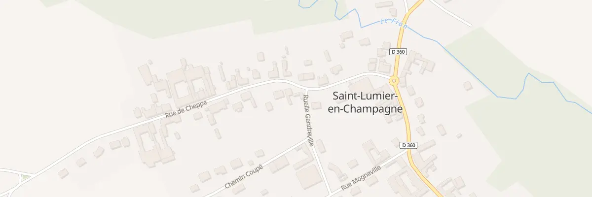 Plan du 8 Rue de Cheppes à Saint-Lumier-en-Champagne