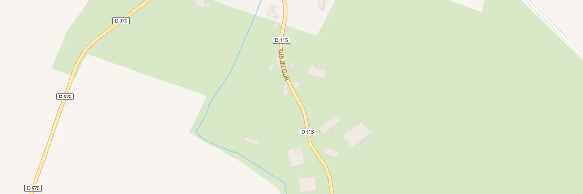 Plan du 10 Rue du Gué à Sainte-Sabine