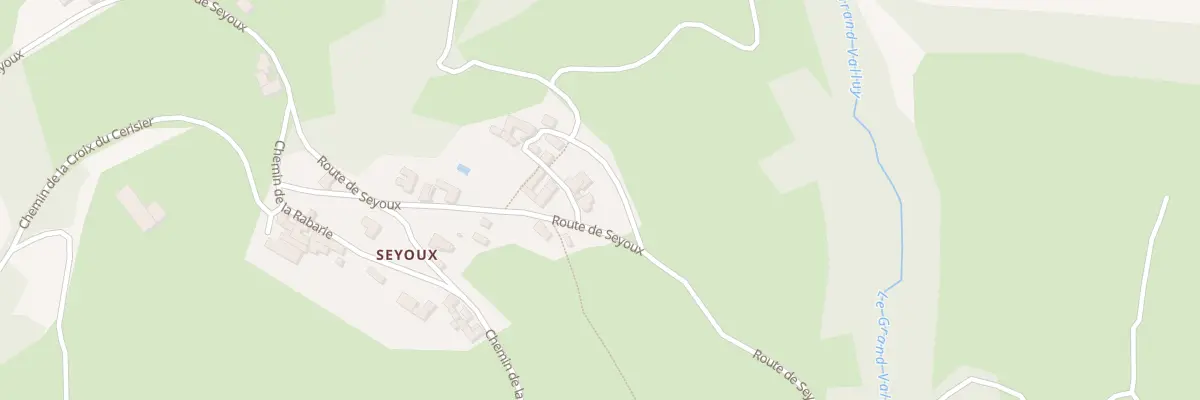 Plan du 2435 Rte de Seyoux à Sainte-Croix-en-Jarez
