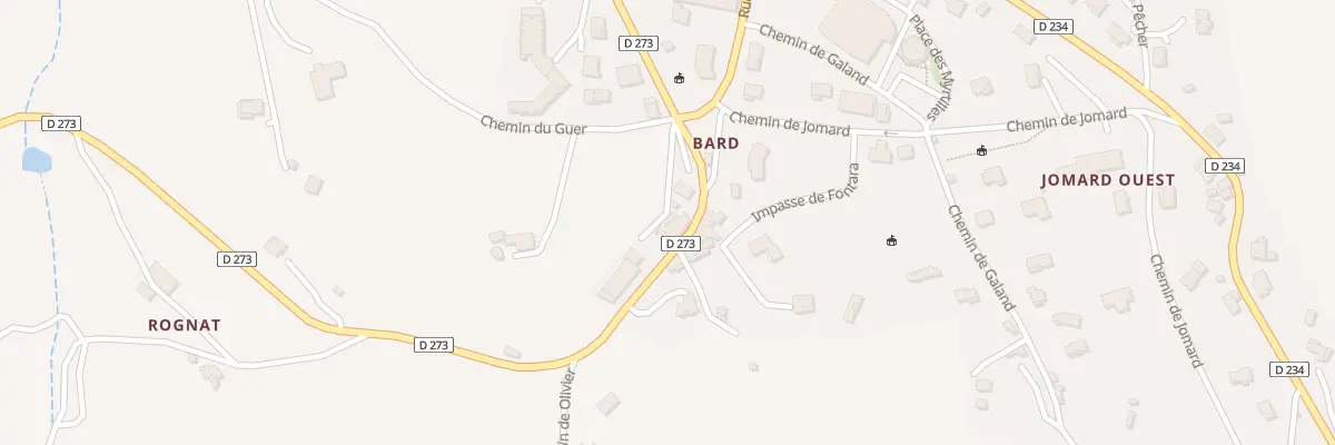Plan du 75 Imp de la Guinguette à Saint-Félicien