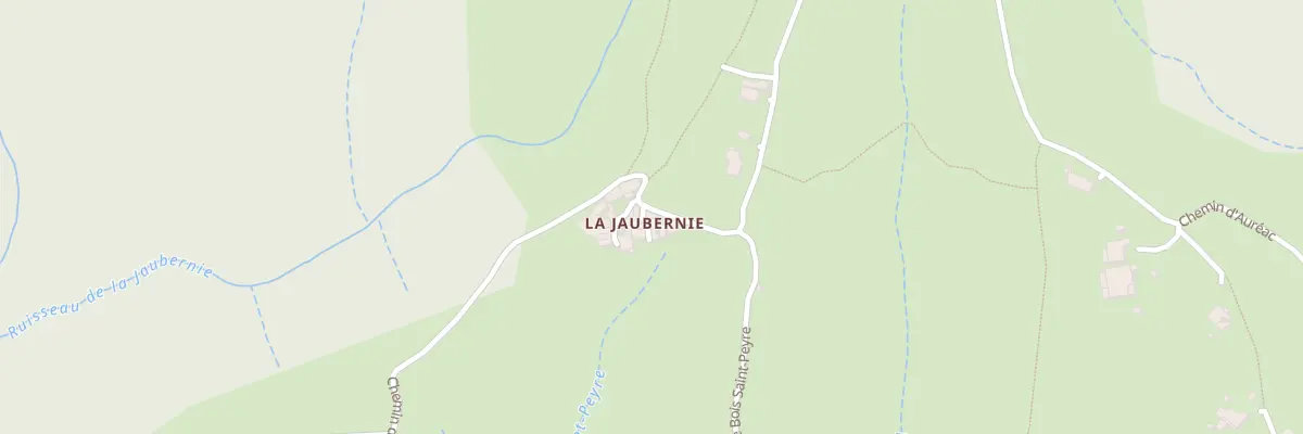 Plan du 1530 Che de la Jaubernie à Coux