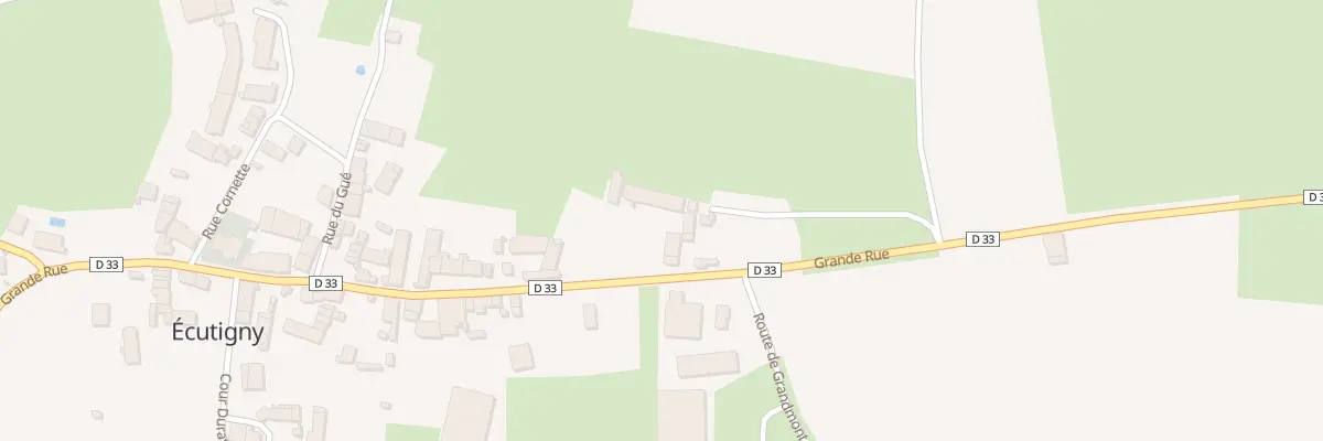 Plan du 6 Rue Grande Rue à Écutigny