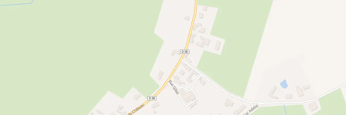 Plan du 14 Rue Pre Seigneur à Drosnay