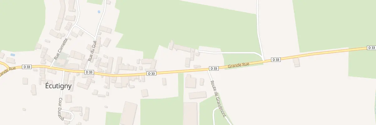 Plan du 4 Rue Grande Rue à Écutigny