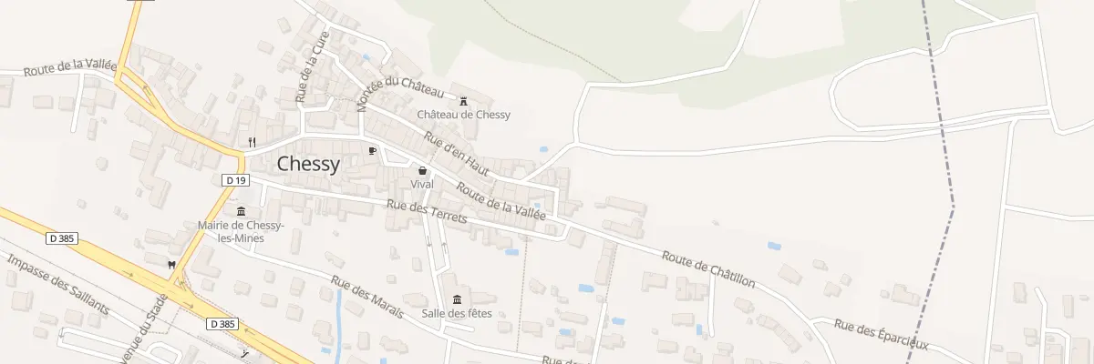 Plan du 219 Rue d’En Haut à Chessy