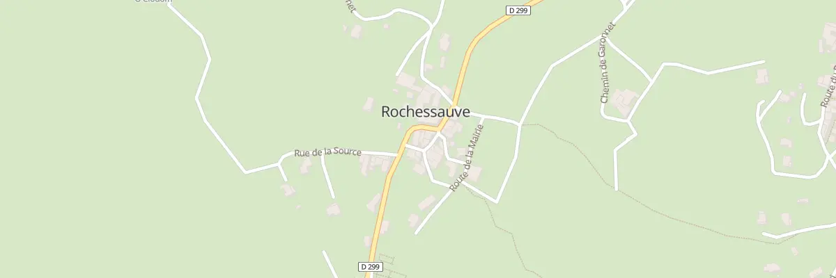 Plan du 5026 Le Village à Rochessauve