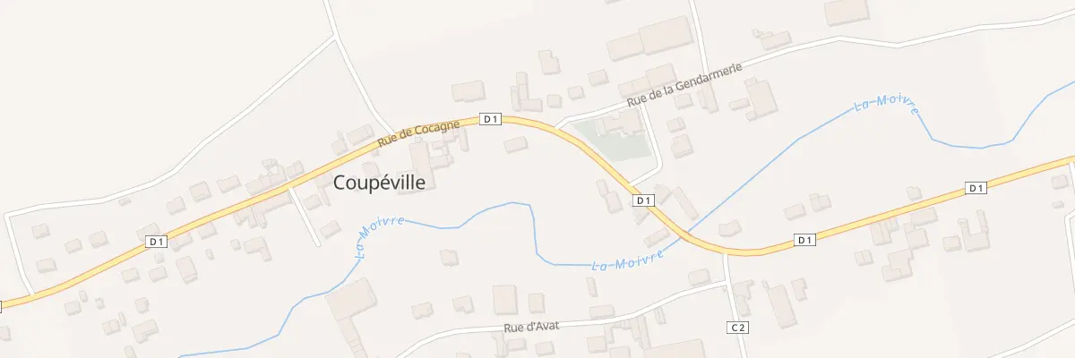 Plan du 41 Rue de Cocagne à Coupéville