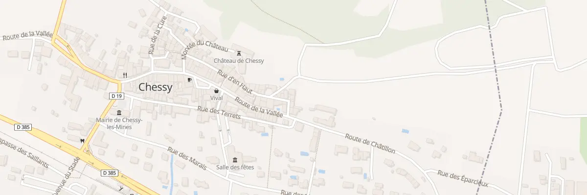 Plan du 232B Rue d’En Haut à Chessy