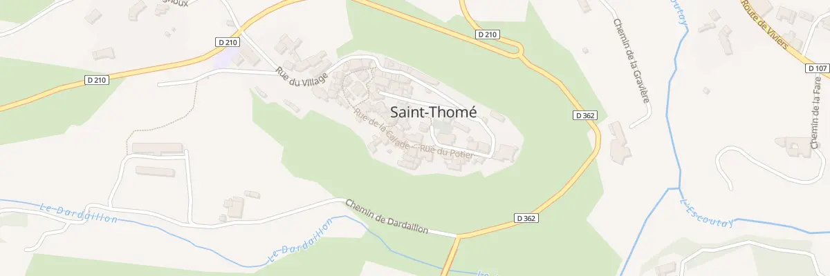 Plan du 4 La Placette à Saint-Thomé