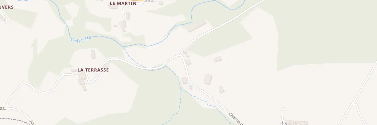 Plan du 20 Che du Violet à Thurins