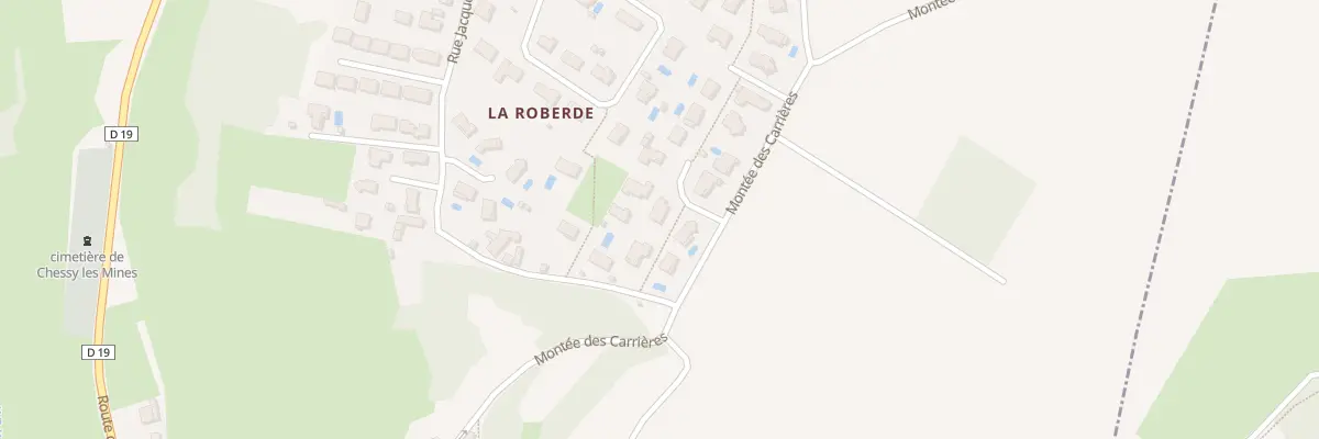 Plan du 2 Imp des Hauts de Chessy à Chessy