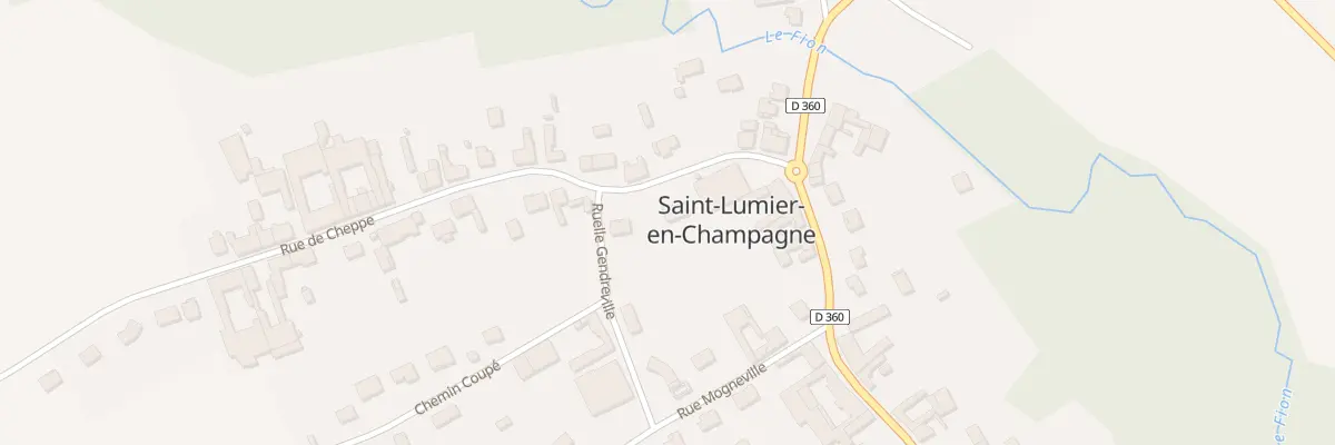Plan du 4 Rue de Cheppes à Saint-Lumier-en-Champagne