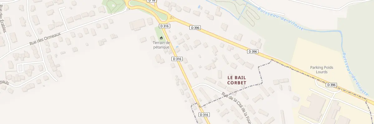 Plan du 7 Rue du Bocage à Marolles