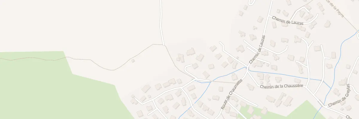 Plan du 166 Rte de Chaumette à Alissas