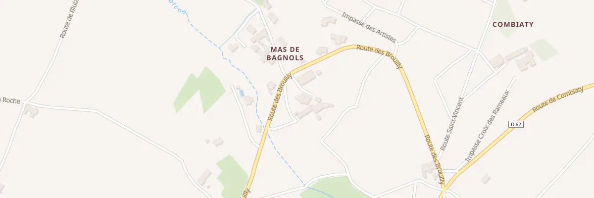Plan du 28 Imp de la Carrière à Saint-Étienne-la-Varenne