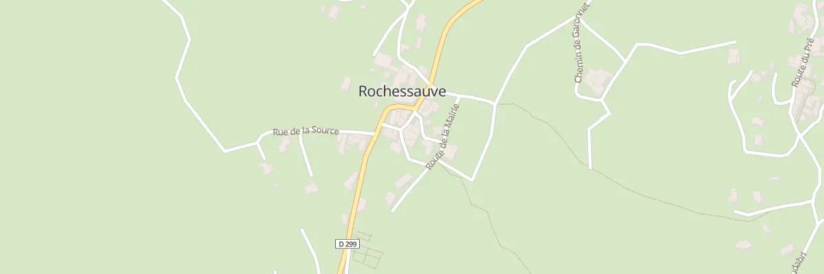 Plan du 5019 Le Village à Rochessauve