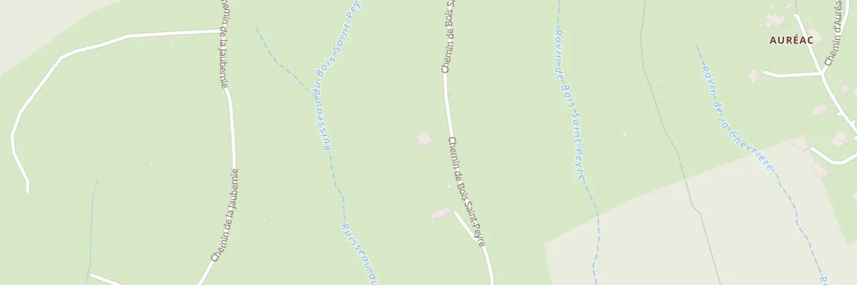 Plan du 675 Che de Bois St Peyre à Coux