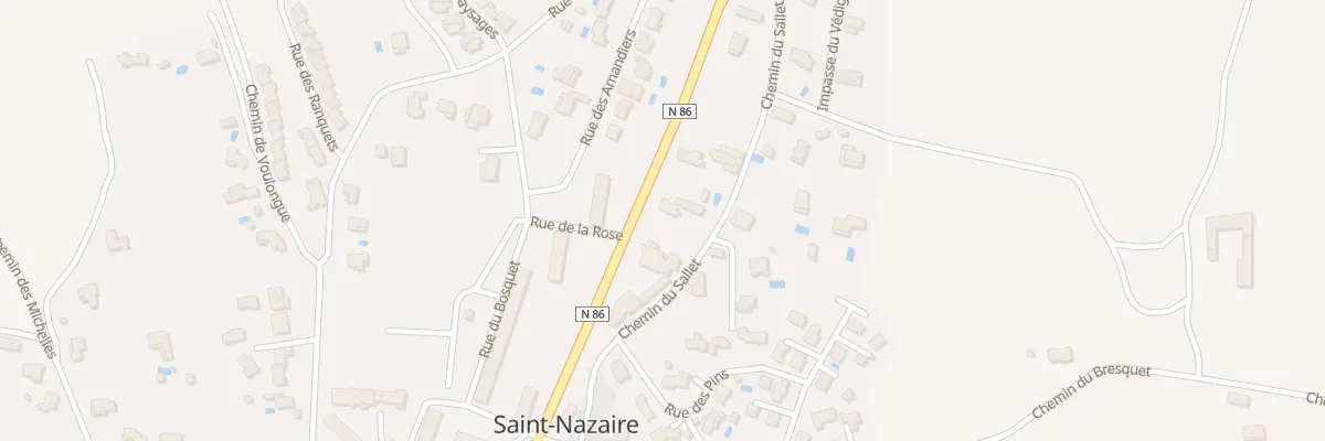 Plan du 5011 Rte Nationale à Saint-Nazaire