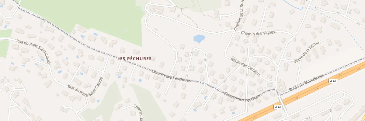 Plan du 24 Rte des Cerisièrs à Saint-Joseph