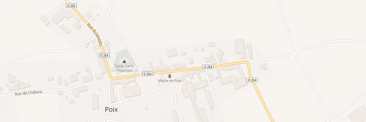 Plan du 13 Rue de Verdun à Poix