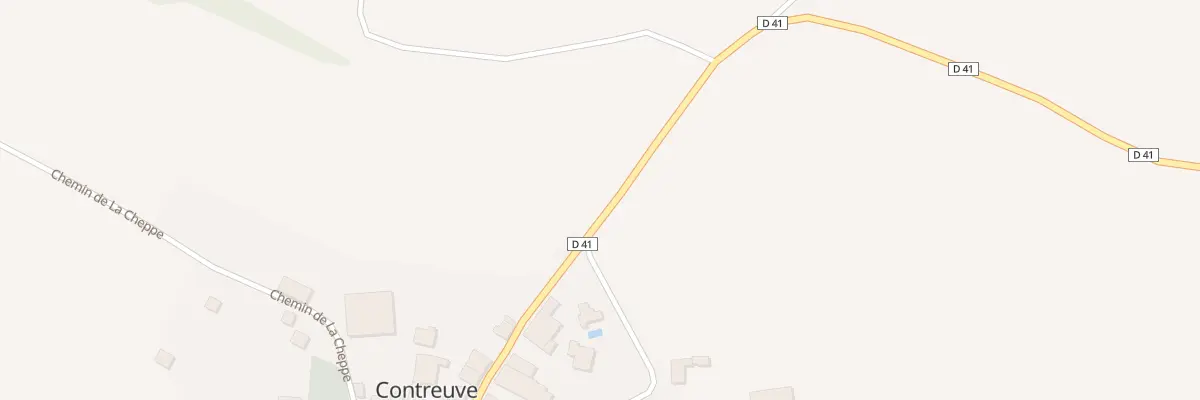 Plan du 13 Rue du Lavoir à Contreuve