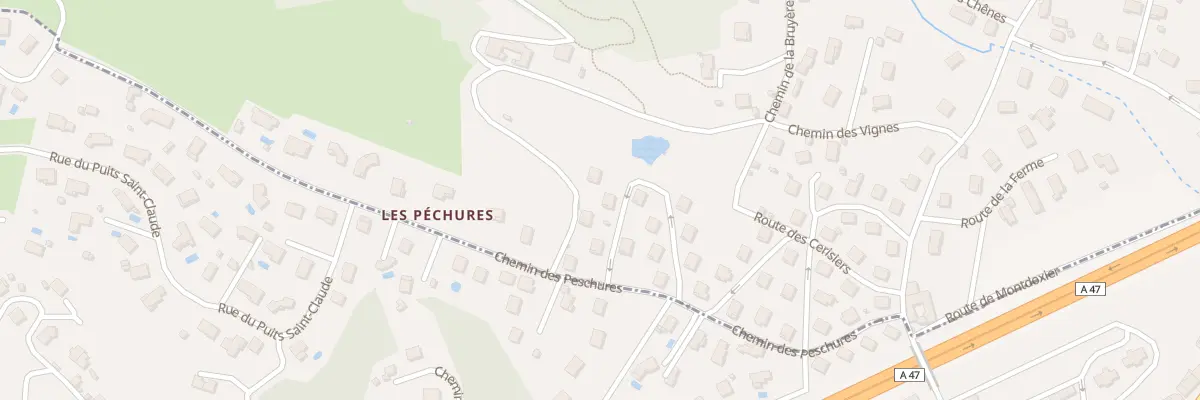 Plan du 22 Rte des Cerisièrs à Saint-Joseph