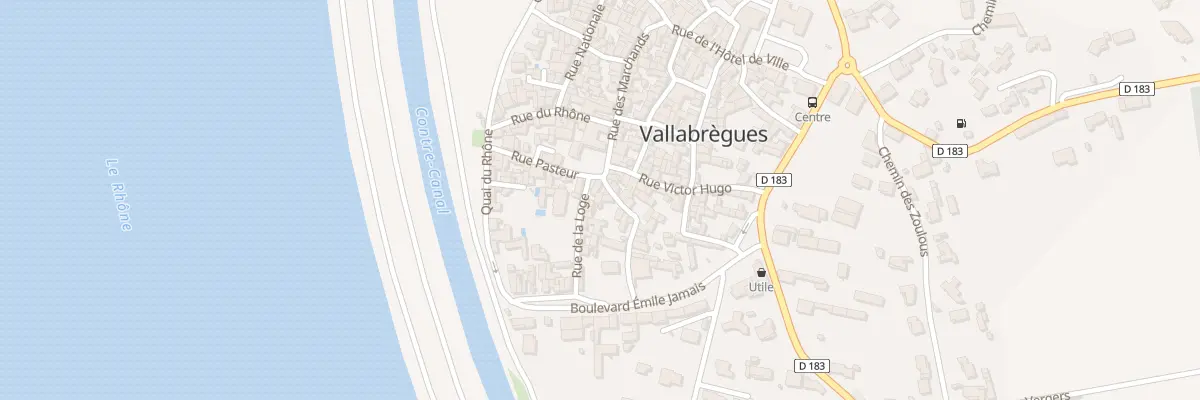 Plan du 3 Rue Corneille à Vallabrègues