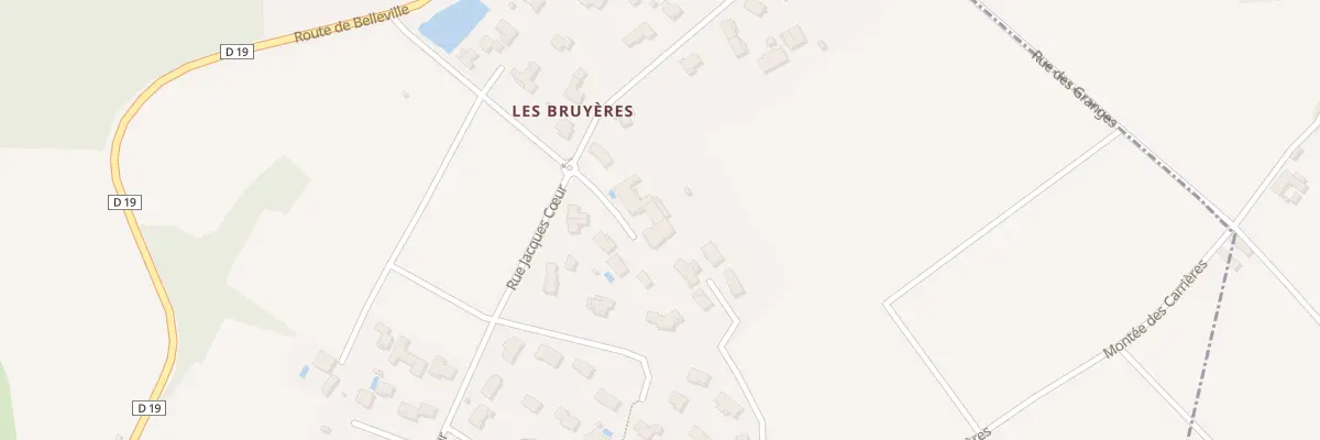 Plan des Bruyeres à Chessy